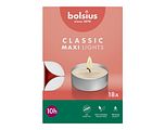 Bolsius Theelicht Classic Maxi Lights 18ST