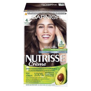 Garnier Crème Permanente Haarverf 4 Middenbruin 1ST