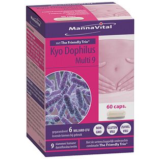 MannaVital Kyo Dophilus Multi 9 Capsules 60CP