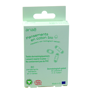 Anae Pleisters Biokatoen 30ST