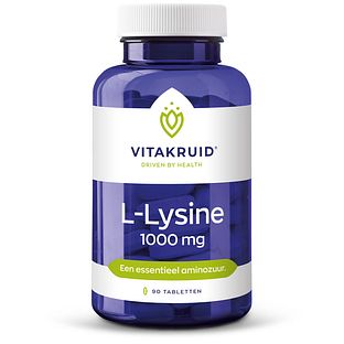 Vitakruid L-Lysine 1000mg met vitamine C 90TB