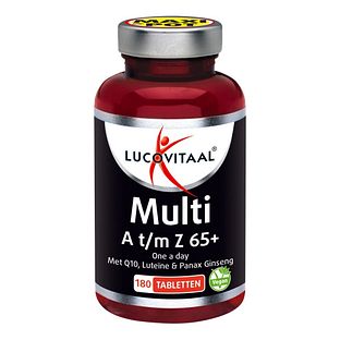 Lucovitaal Multi A t/m Z 65+ Tabletten 180TB Lucovitaal Multi A t/m Z 65+ Tabletten 180TB