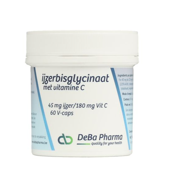 DeBa Pharma Ijzerbisgclyinaat Capsules
