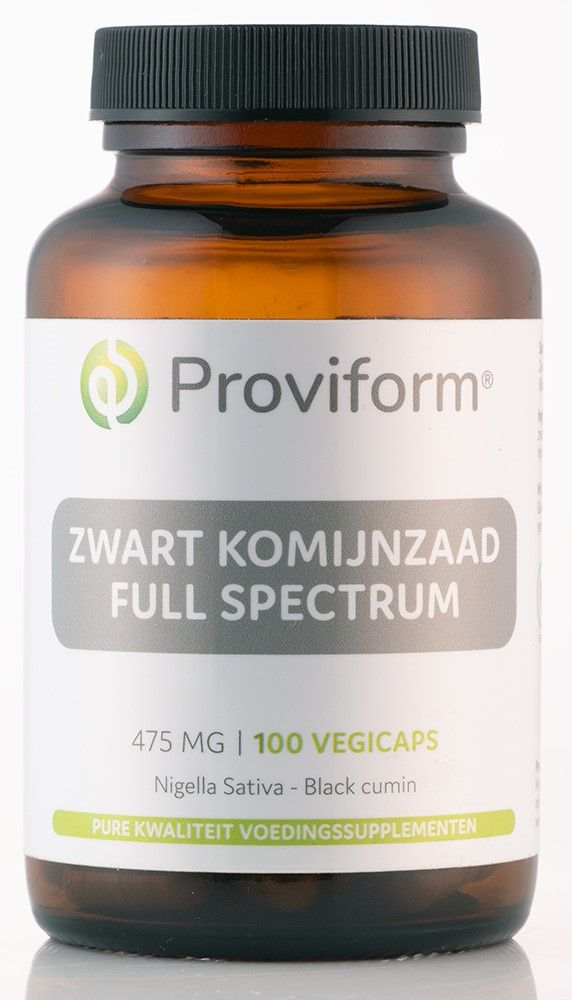 Proviform Zwart Komijnzaad Full Spectrum Capsules 100VCP