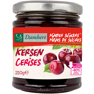 Damhert Low Carb Confituur kersen 210GR