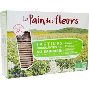 Le Pain des Fleurs Boekweit Crackers 300GR