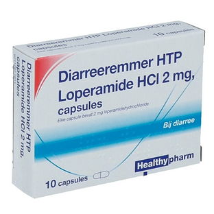 Healthypharm Diarreeremmer HTP 2mg 10CP