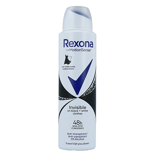 Rexona Deodorantspray Invisible Black & White 150ML Rexona Deodorantspray Invisible Black & White 150ML