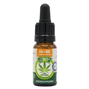 Jacob Hooy CBD+ Olie 5% 10ML Jacob Hooy CBD+ Olie 5% 10ML