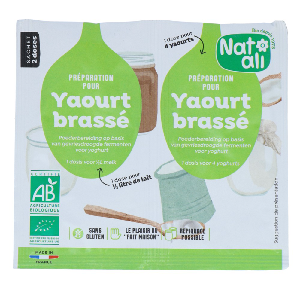Nat-Ali Ferment voor Yoghurt 12GR