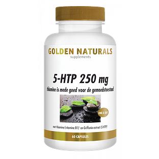 Golden Naturals 5-HTP 250 mg Capsules 60VCP