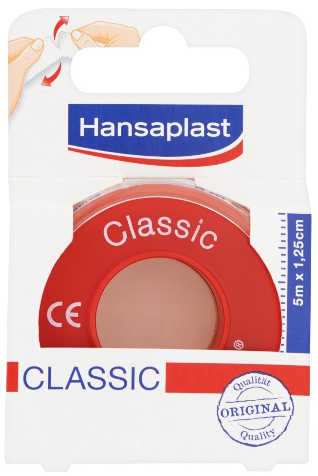 Hansaplast Hechtpleister Classic 1.25cm x 5m afbeelding