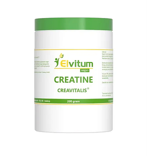 Elvitum Creatine Monohydraat Poeder 200GR Elvitum Creatine Monohydraat Poeder 200GR