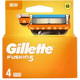 Gillette Fusion 5 Scheermesjes 4ST