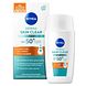 Nivea Derma Skin Clear SPF50+ Zon Fluide 40ML Verpakking met flacon ernaast