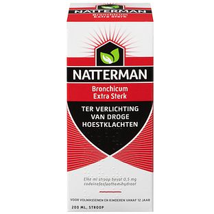 Natterman Bronchicum Extra Sterk 200ML Natterman Bronchicum Extra Sterk 200ML