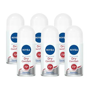 Nivea Dry Comfort Roll-on Voordeelverpakking 6x50ML