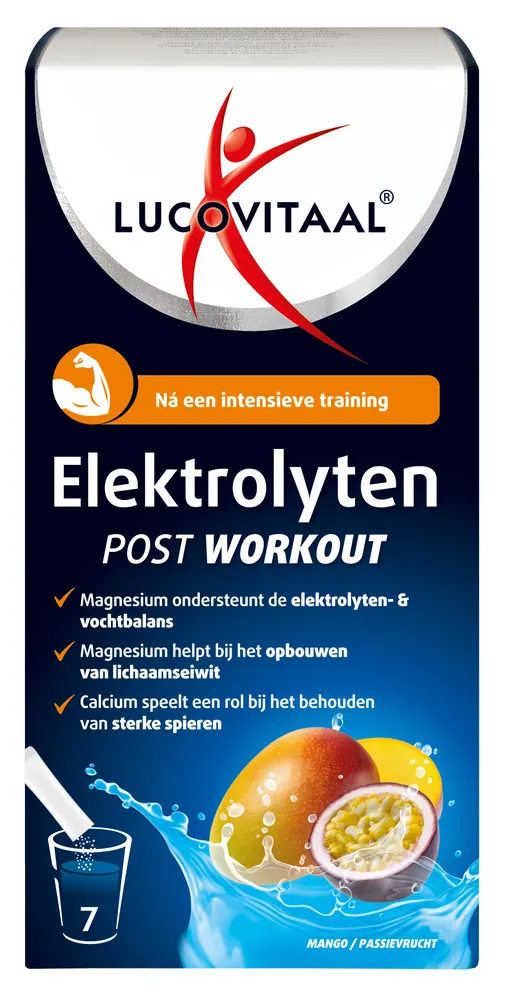Lucovitaal Elektrolyten Post Workout Sachets 7ST