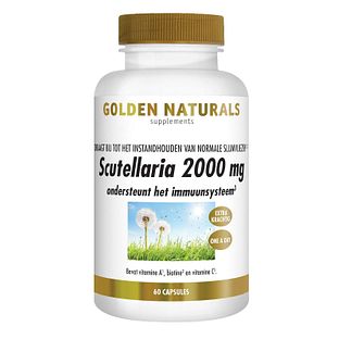 Golden Naturals Scutellaria 2000 mg Capsules 60CP