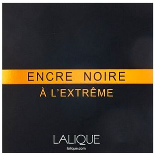 Lalique Encre Noire À L'Extrême Eau de Parfum Pour Homme 100ML Lalique Encre Noire À L'Extrême Eau de Parfum Pour Homme 100ML