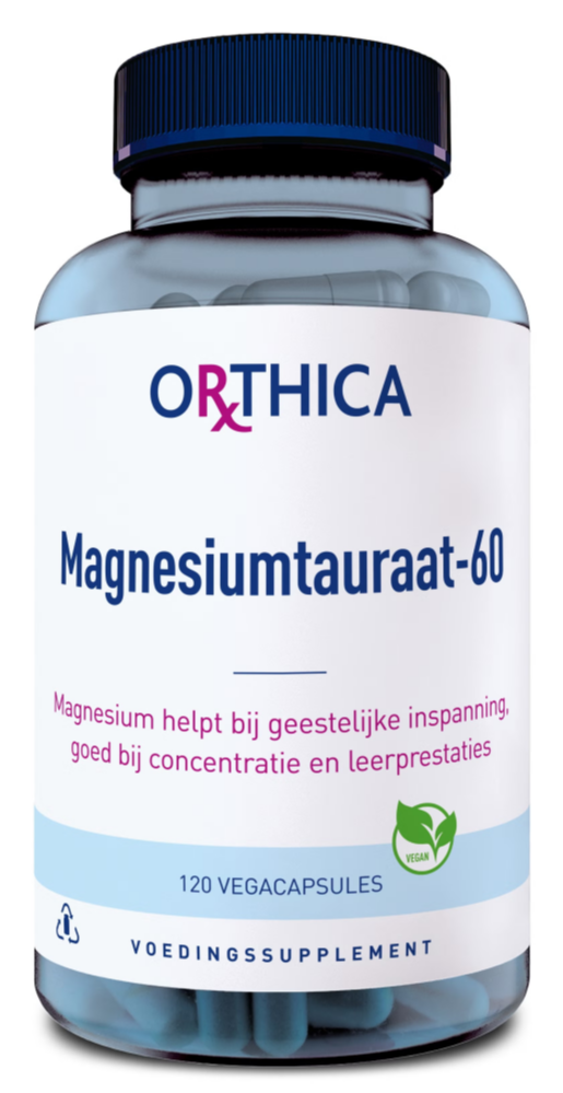 Orthica Magnesiumtauraat 60 Capsules afbeelding