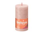 Bolsius Rustiek Stompkaars Misty Pink 130/68 1ST