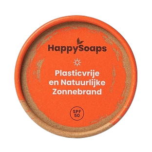 HappySoaps Zonnebrand SPF50 50GR HappySoaps Zonnebrand SPF50 50GR