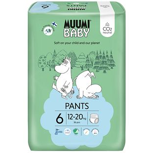 Moomin Baby Ecologische Luierbroekjes 6 Junior 36ST