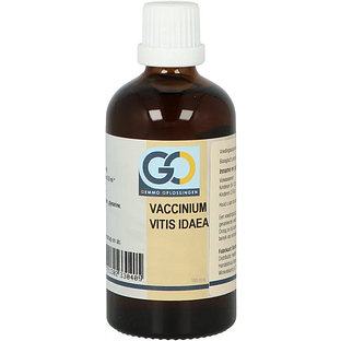 GO Gemmo Oplossingen Vaccinium Vitis Idaea Bio Tinctuur 100ML