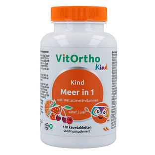 VitOrtho Kind Meer-in-1 Kauwtabletten 120TB