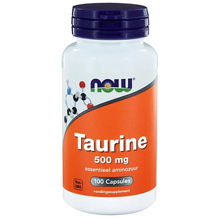 NOW Taurine 500mg Vegicaps 100ST