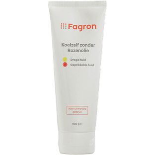 Fagron Koelzalf Zonder Rozenolie 100GR Fagron Koelzalf Zonder Rozenolie 100GR