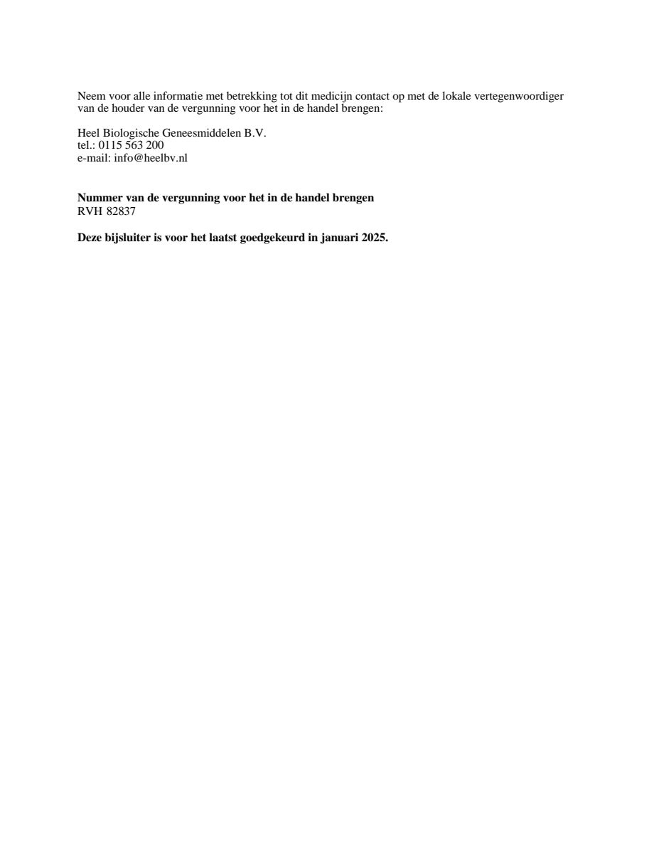 Echinacea Compositum H Tabletten afbeelding van document #4, leaflet