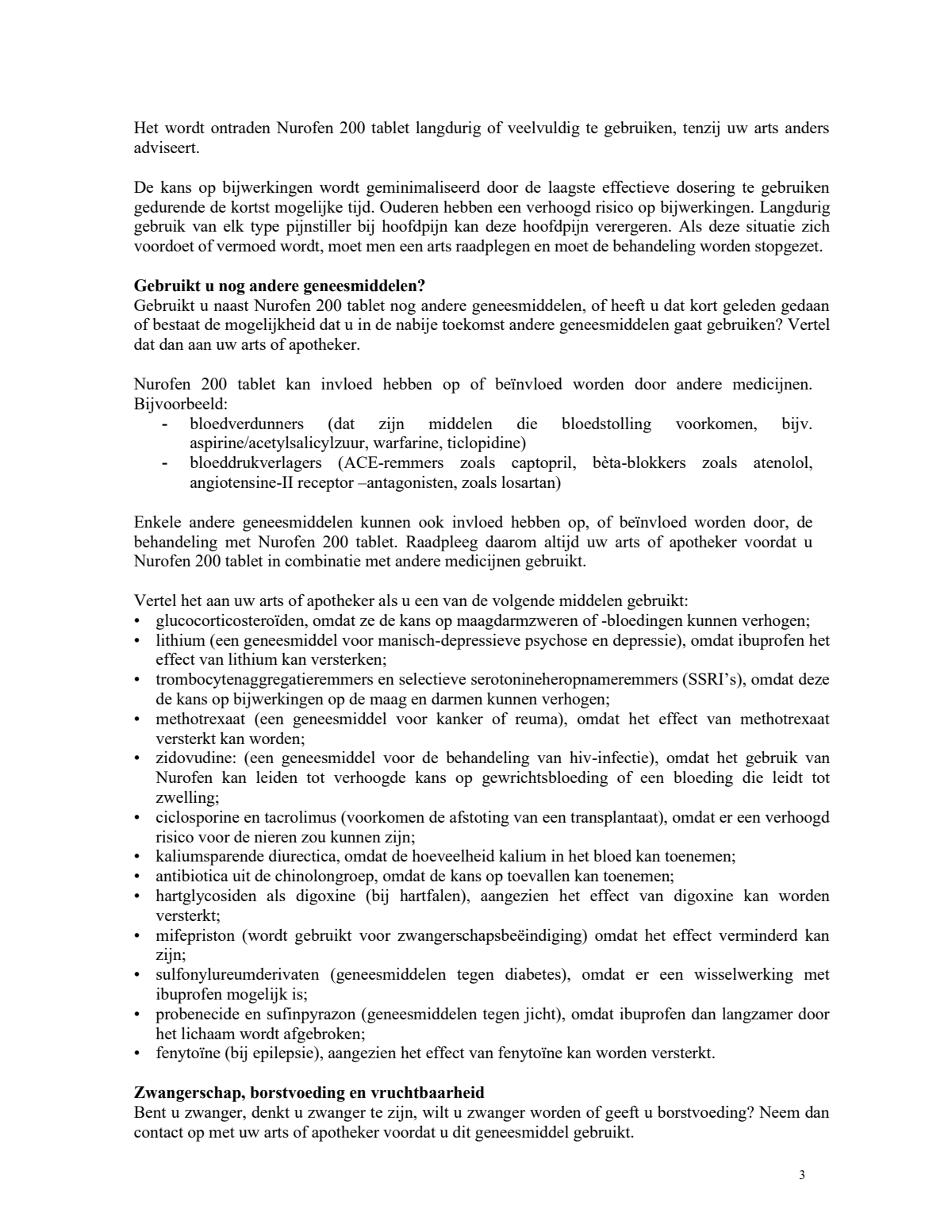 200mg Tabletten afbeelding van document #3, leaflet
