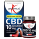 Lucovitaal CBD Cannabidiol 10mg Capsules 30CP verpakking plus pot Lucovitaal CBD Cannabidiol 10mg Capsules 30CP verpakking plus pot