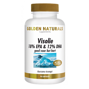 Golden Naturals Visolie -18% EPA  & 12% DHA Softgel Capsules 90SG