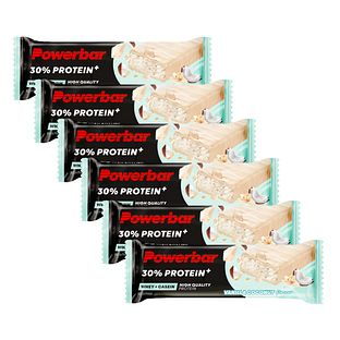 Powerbar 30% Protein Plus Vanilla Coconut Voordeelverpakking 6x55GR
