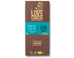 Lovechock Sweet Nibs & Sea Salt Tablet 70GR