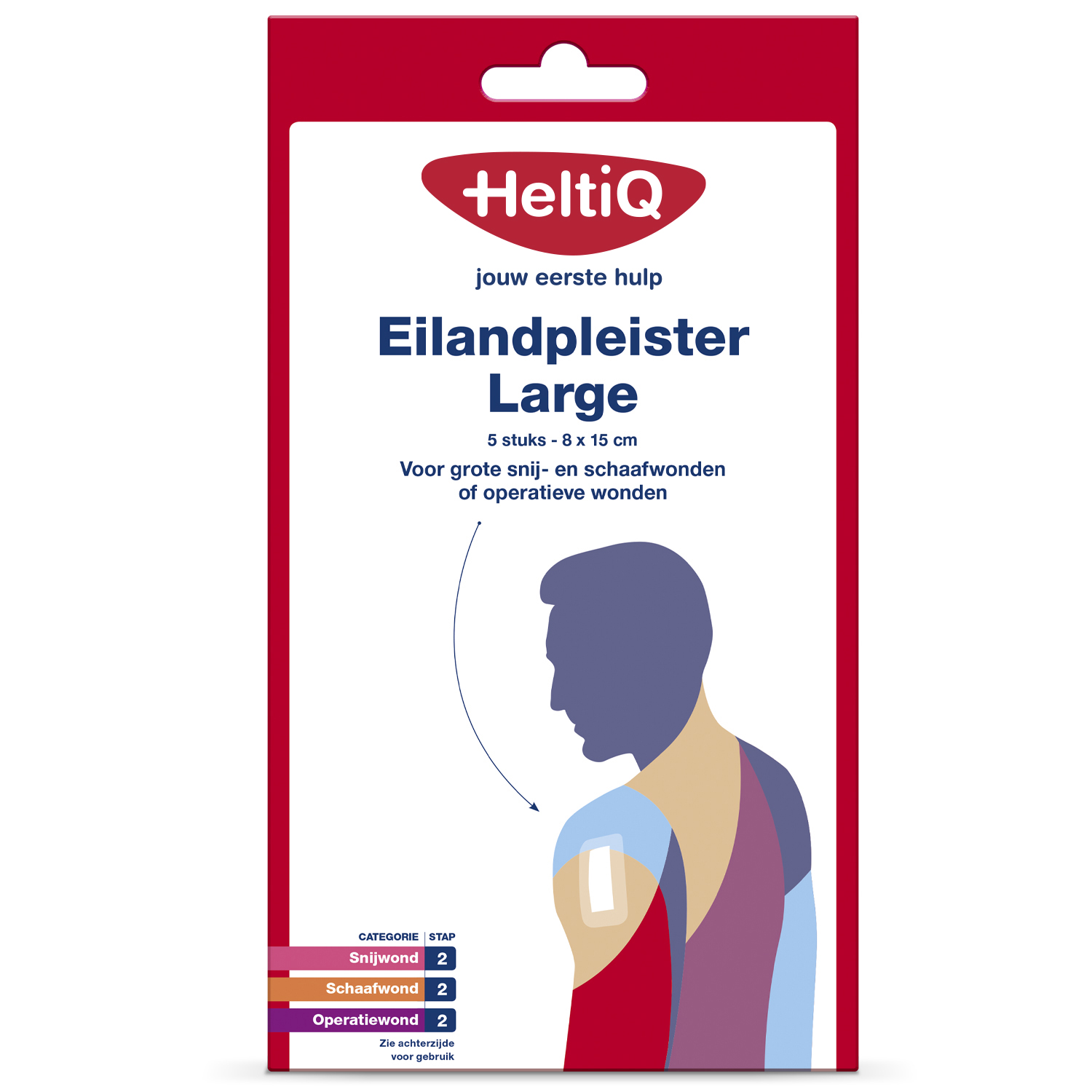 HeltiQ Eilandpleister Large afbeelding