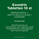 Excedrin Filmomhulde Tabletten, bij migraine en hoofdpijn 10ST Excedrin Filmomhulde Tabletten, bij migraine en hoofdpijn 10ST