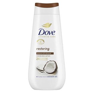 Dove Restoring Coconut Oil & Almond Shower Gel 225ML