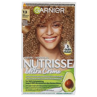 Garnier Nutrisse Crème Permanente Haarverf 7.3 Goudblond 1ST
