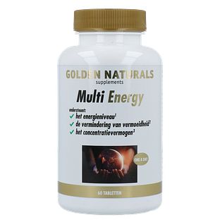 Golden Naturals Multi Energy Tabletten 60VTB