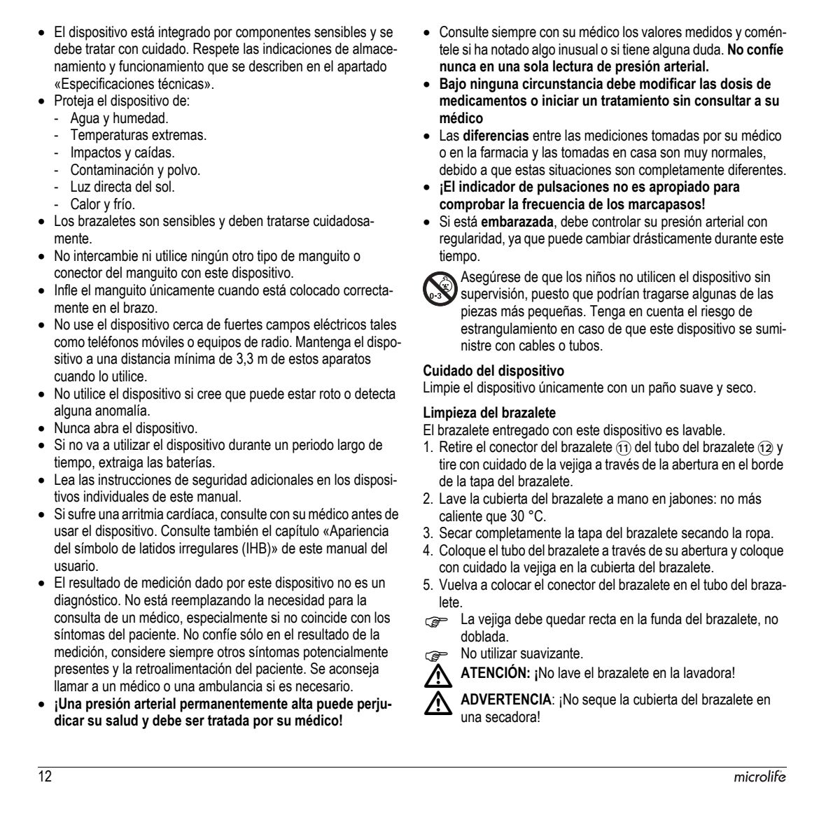 Microlife BP Bloeddrukmeter B3 Comfort PC afbeelding van document #14, instructions