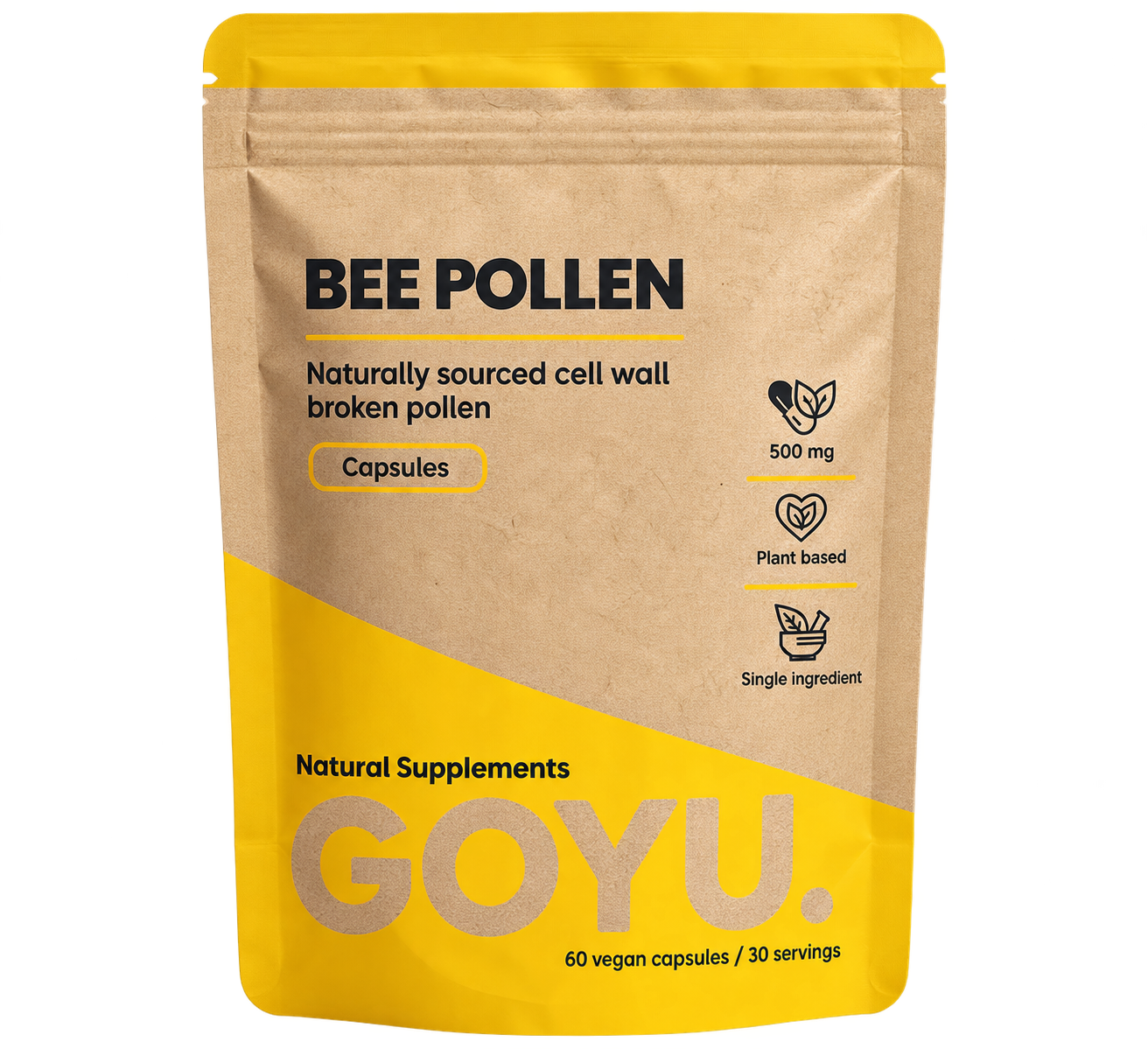 Goyu Bee Pollen Capsules 60CP