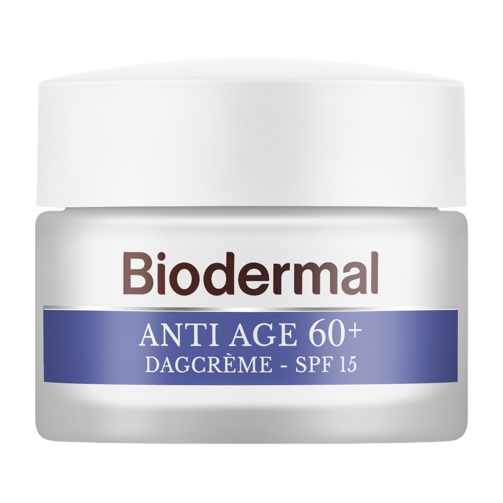 Biodermal Anti Age Dagcrème 60+ met factor 15 50ML