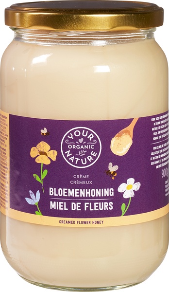 Your Organic Nature Bloemenhoning Crème afbeelding 1