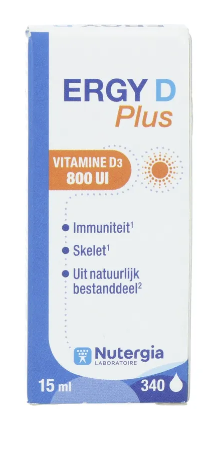 Nutergia Ergy D Plus Druppels