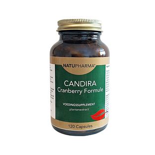 Natupharma Candira Cranberry Formule Capsules 120CP Natupharma Candira Cranberry Formule Capsules 120CP