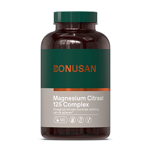 Bonusan Magnesium Citraat 125 Complex Capsules 120CP